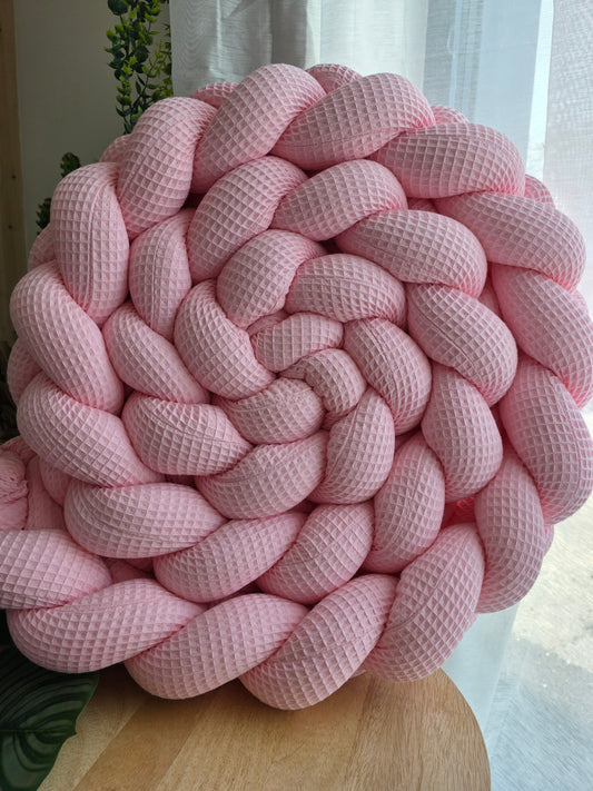 Tresse de lit 3 brins 200cm bonbon