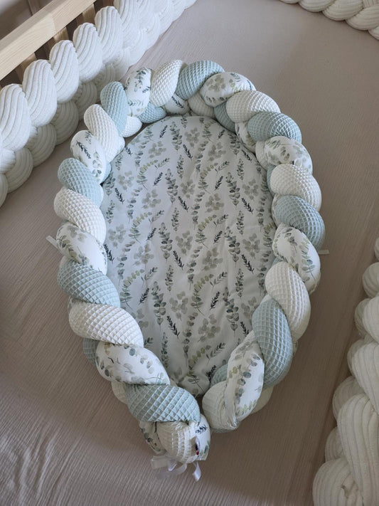 Cocon vert d'eau et eucalyptus