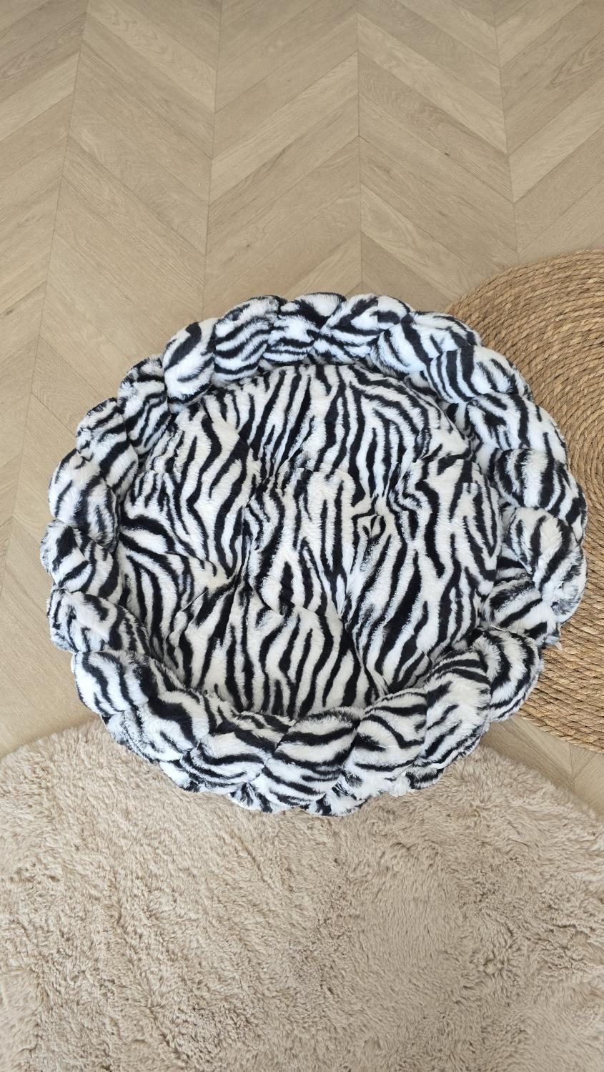 Couffin animaux doudou zèbre (Tresse Doudou zèbre)