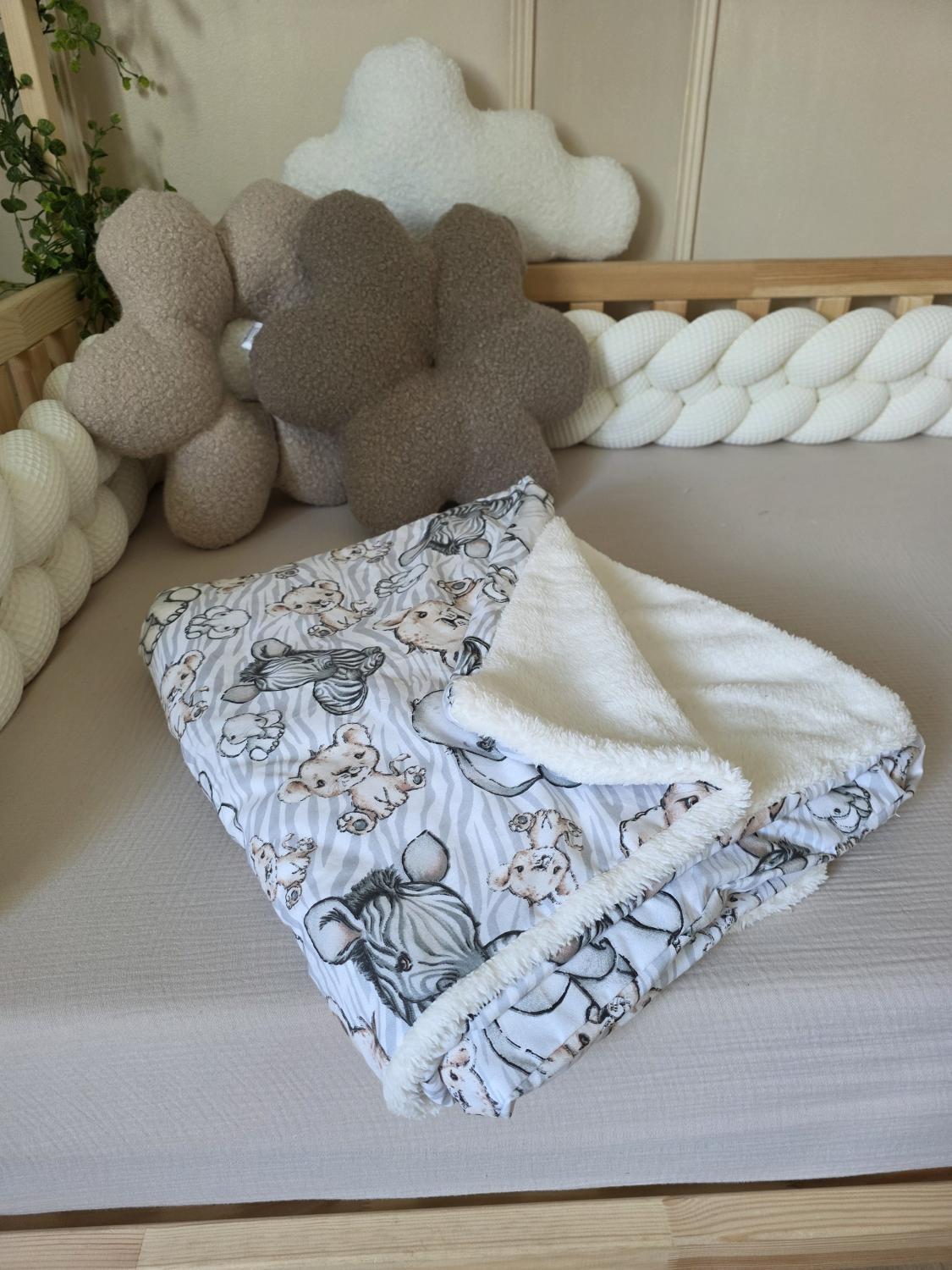 Sac de couchage Simple animaux à rayures 95cm