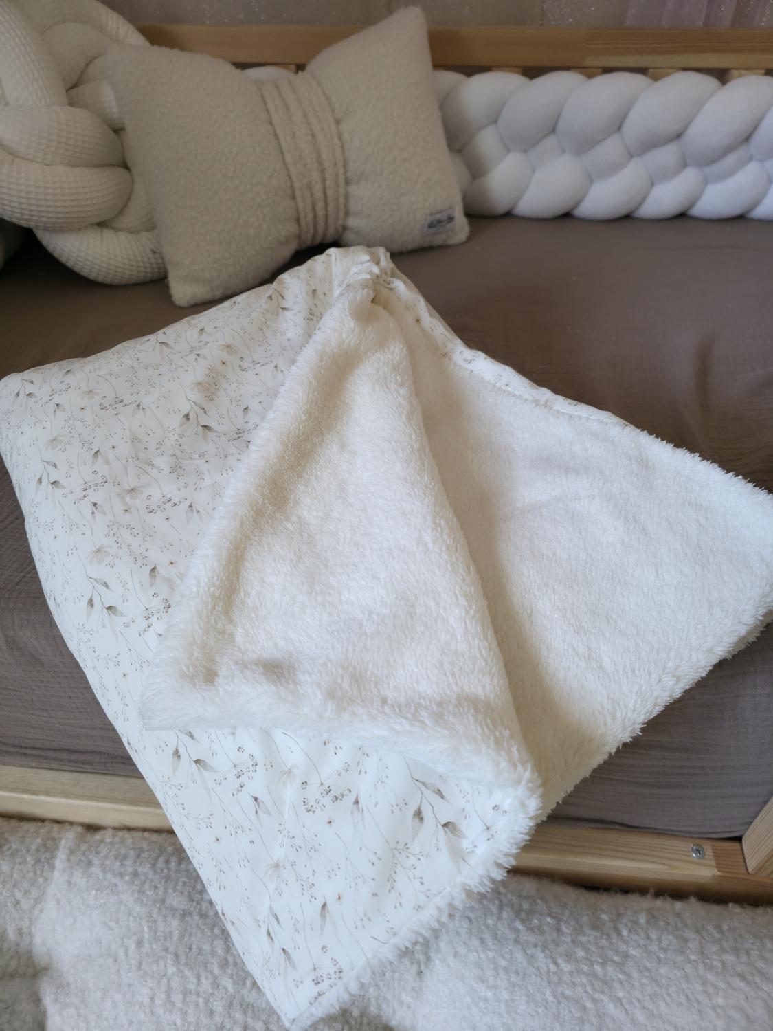 Sac de couchage Simple fleurs de lin 95cm