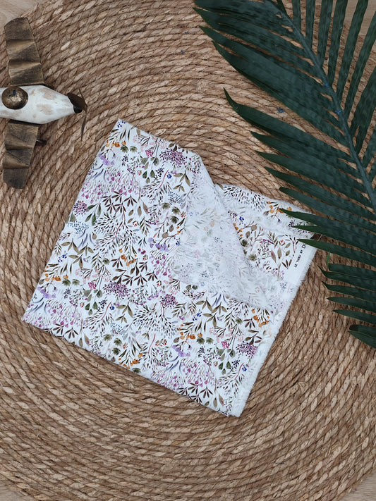 Tissu en coton - Popeline de coton - Motif Paturâge