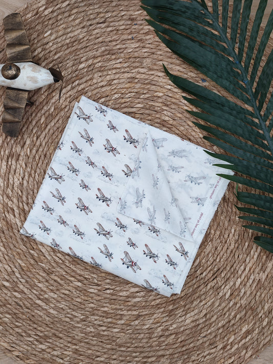 Tissu en coton - Popeline de coton - Motif BI-plan