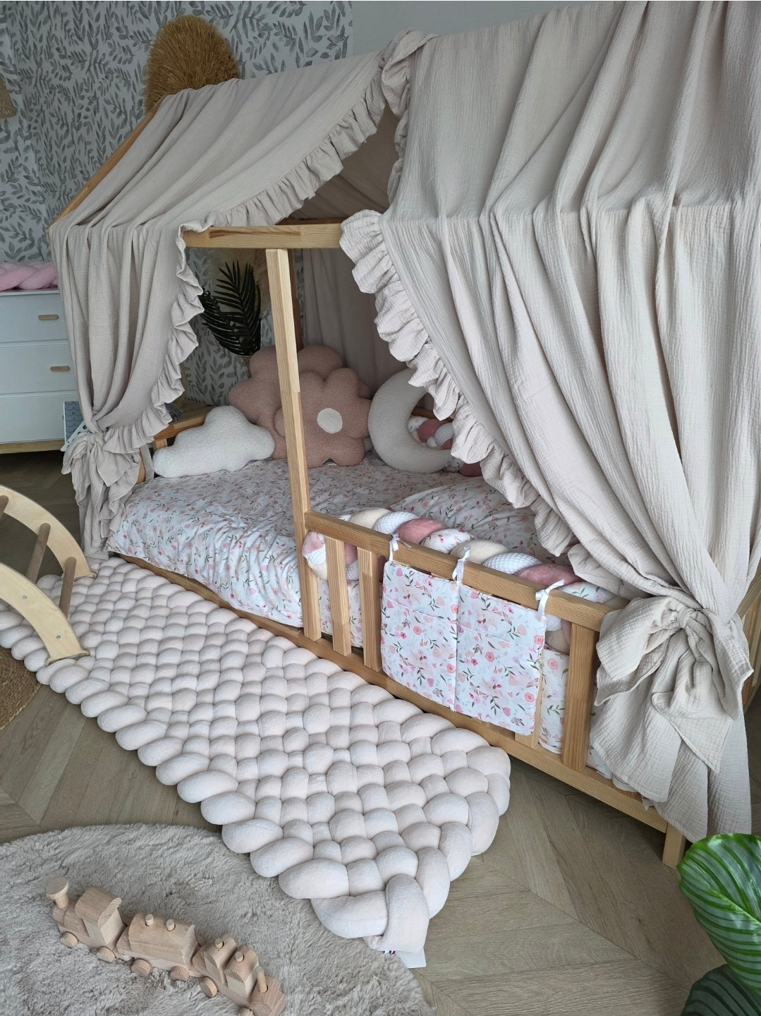 Inspiration Froufrous beige et birdy