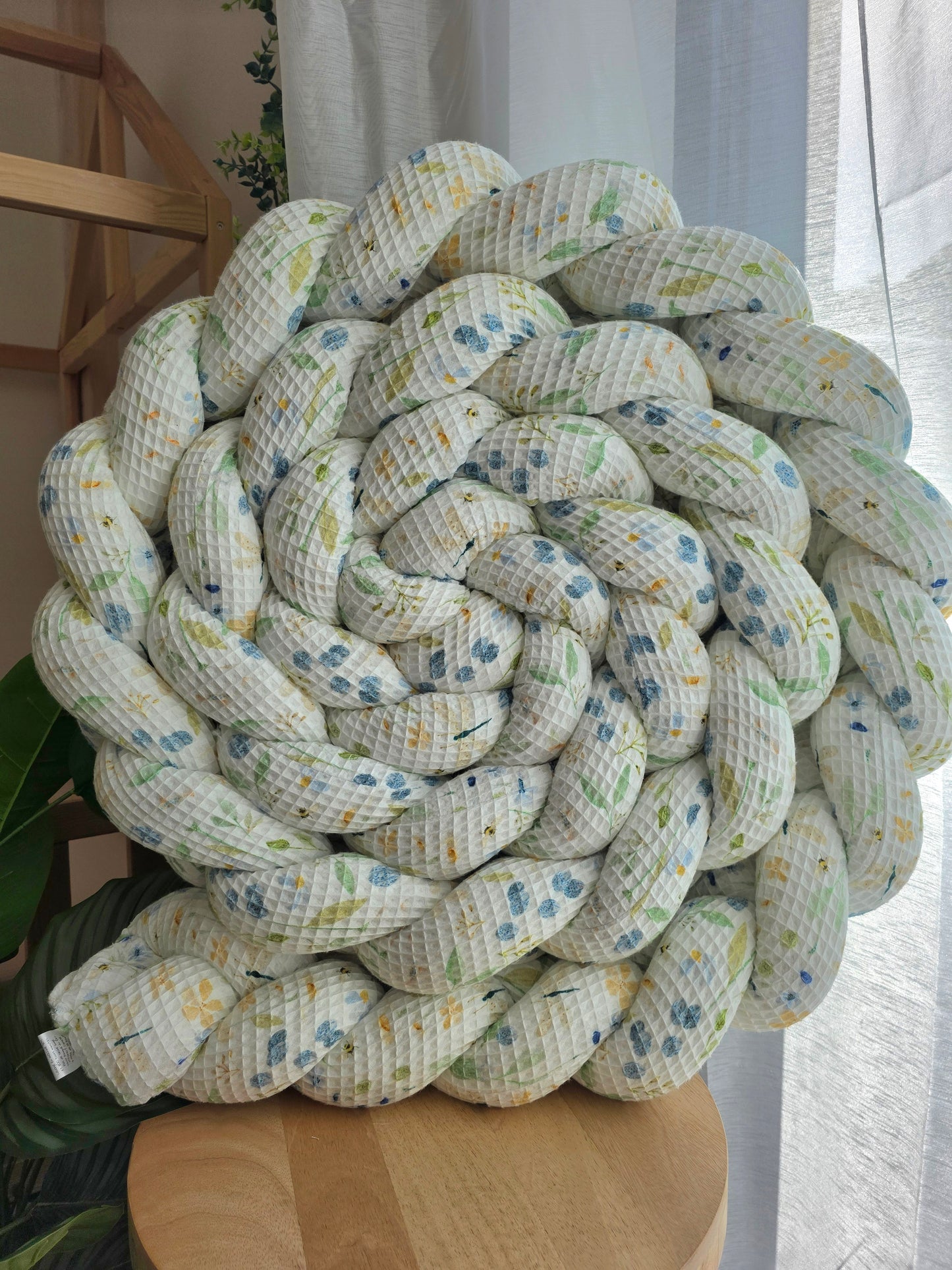 Tresse de lit 3 brins 200cm nid d'abeille libellule déstockage