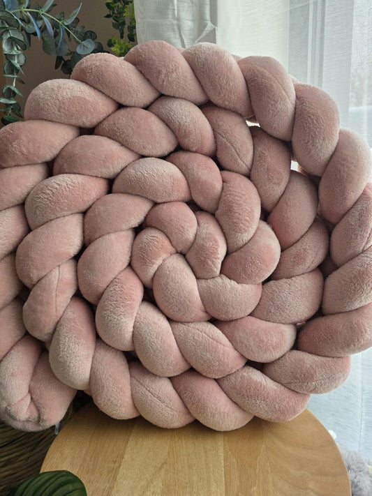 Tresse de lit 3 brins doudou poudré 3.6m