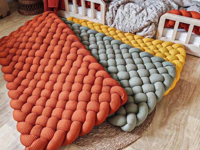 Tapis tressés / noeud