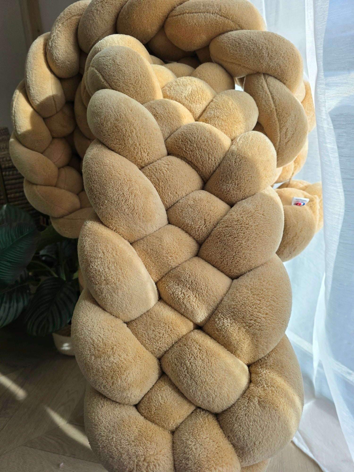 Les tresses de lit 5 brins