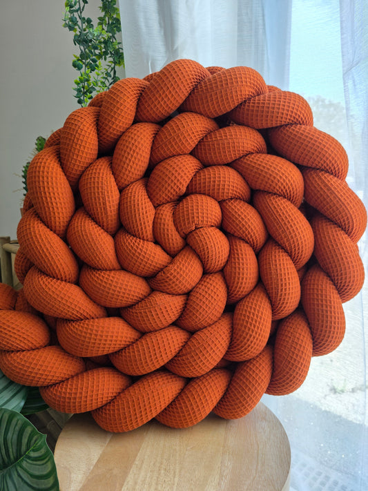 Tresse de lit 3 brins 200cm cognac