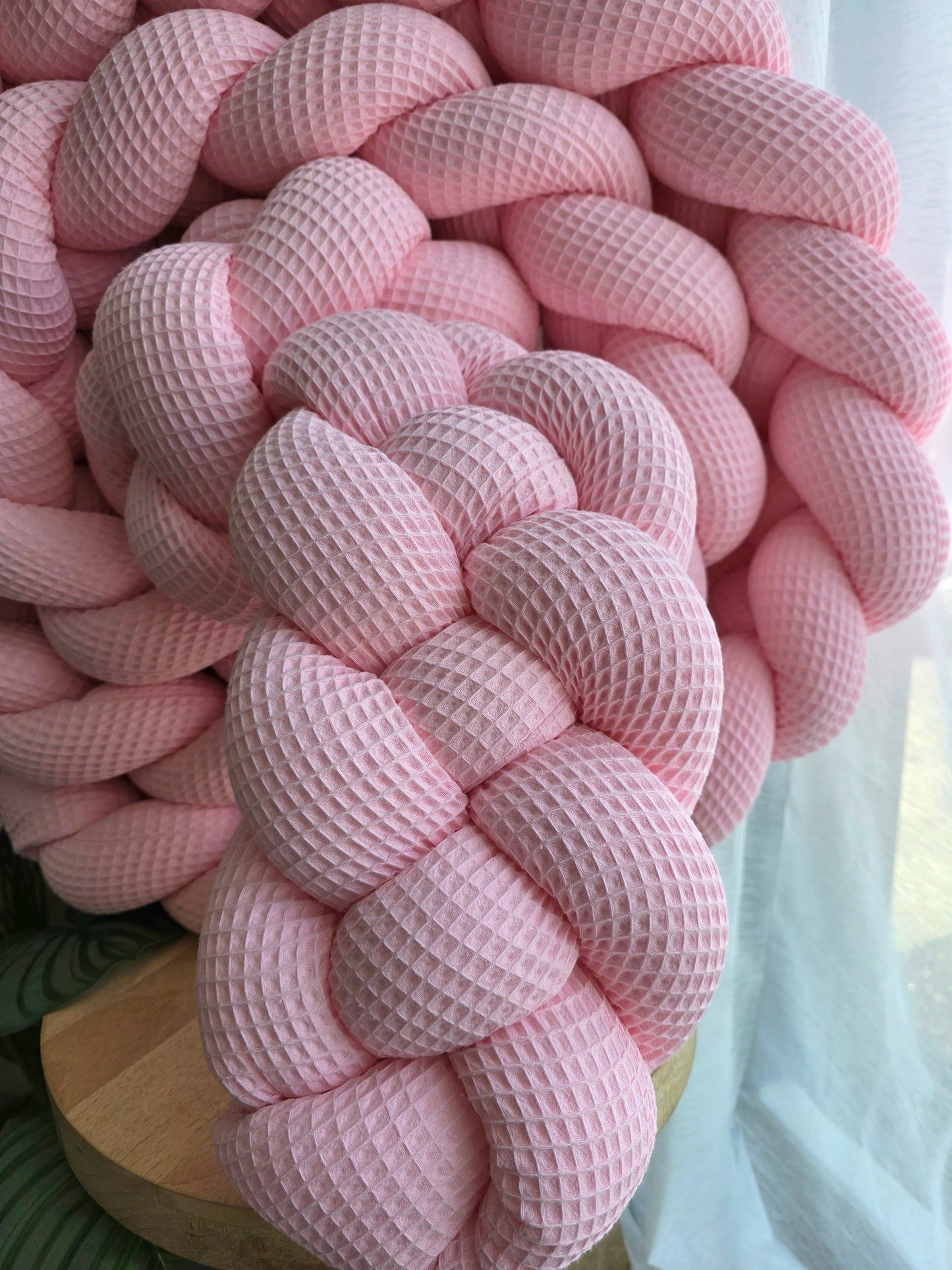 Tresse de lit 4 brins 460cm bonbon déstockage
