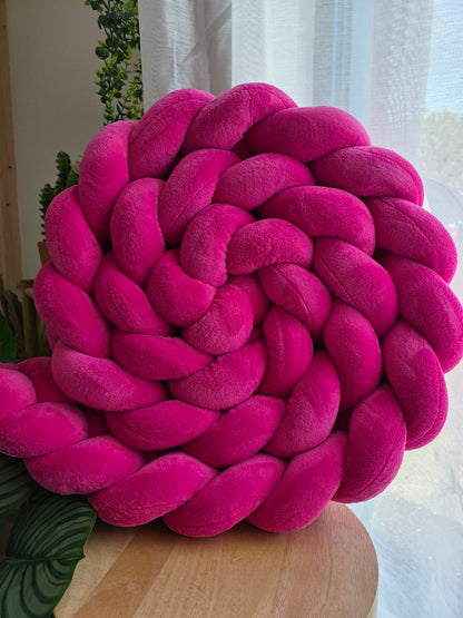 Tresse de lit 3 brins 200cm doudou fushia déstockage