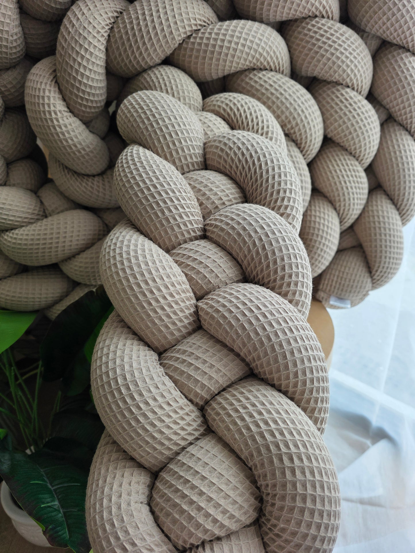 Tresse de lit 4 brins 460cm cappuccino