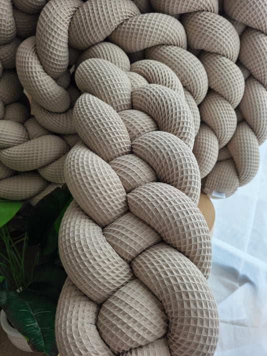 Tresse de lit 4 brins 460cm cappuccino déstockage