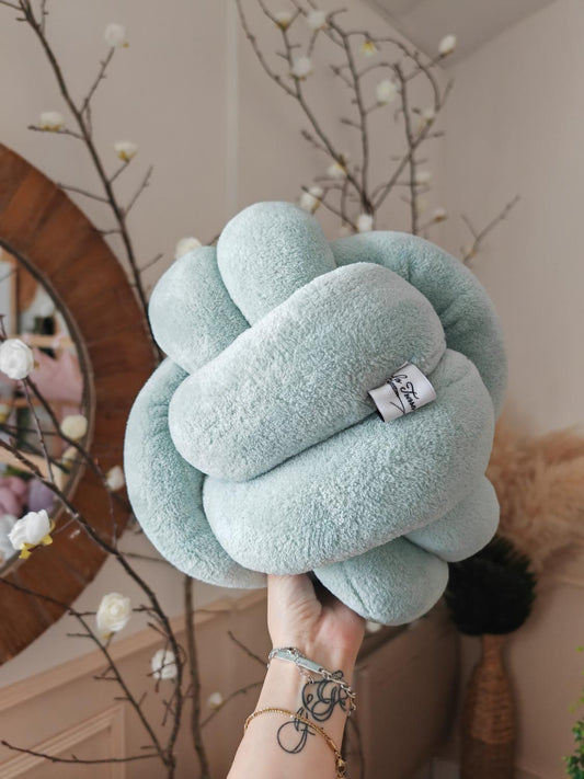 Balle noeud S doudou menthe