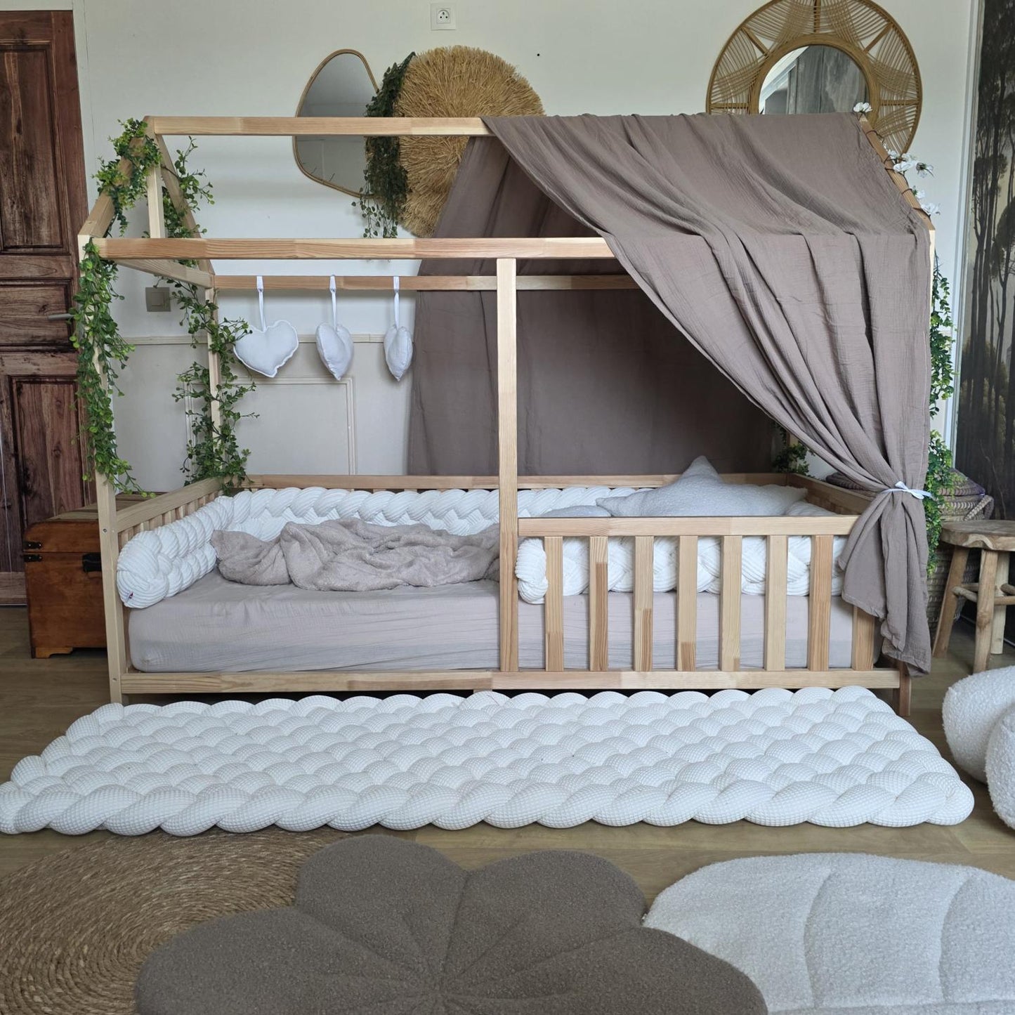 Ciel de lit cabane A Simple - Sur mesure