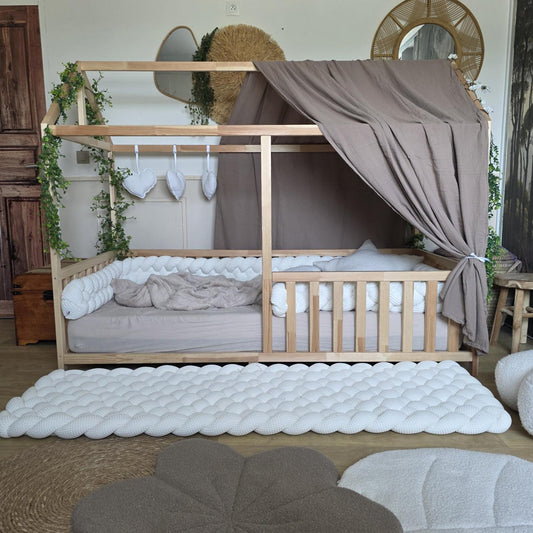 Ciel de lit cabane A Simple - Sur mesure