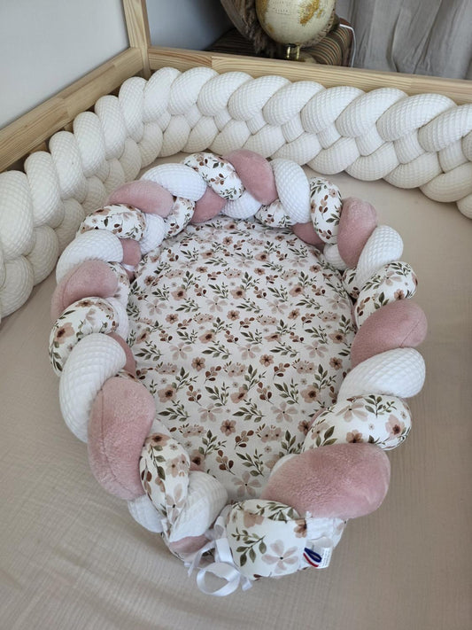 Cocon blanc doudou poudré et zada