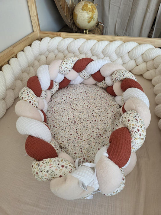 Cocon blanc marsala doudou beige et printemps