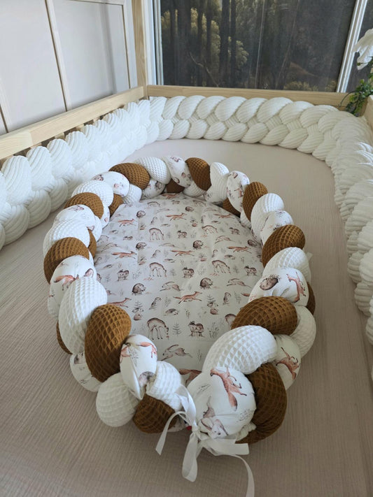 Cocon brique et forêt