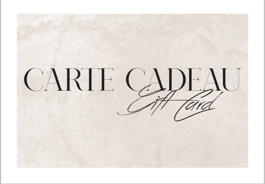 Carte cadeaux virtuelle