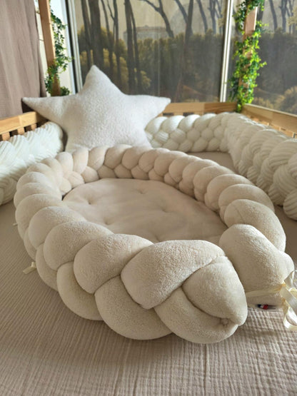 Cocon doudou beige