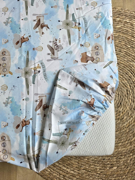 Draps housse avion 70x140cm
