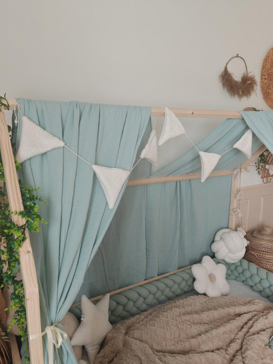 Guirlande fanion bouclette