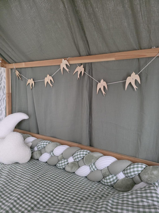 Guirlande hirondelles - taille au choix
