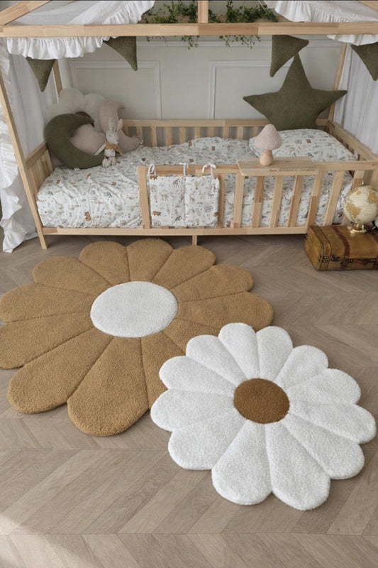 Lot de deux tapis marguerite - sur mesure