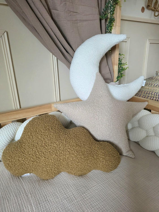 Lot de 3 coussins - couleurs au choix