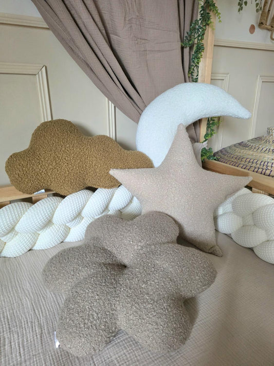 Lot de 4 coussins - couleurs au choix