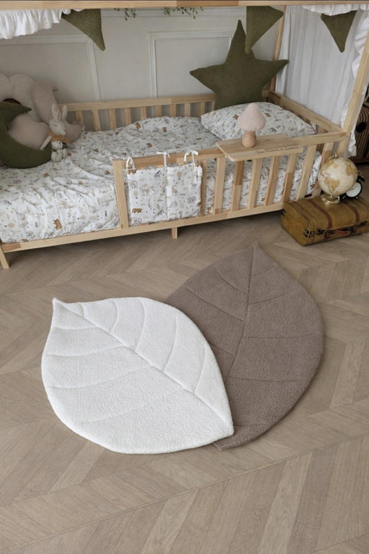 Lot de deux tapis feuilles - sur mesure