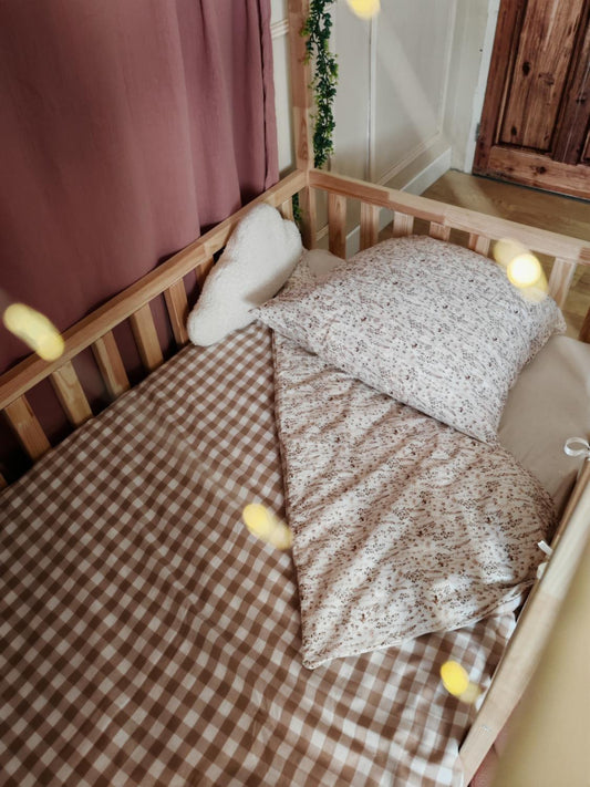 Parure de lit 1 personne 2 faces au choix - sur mesure