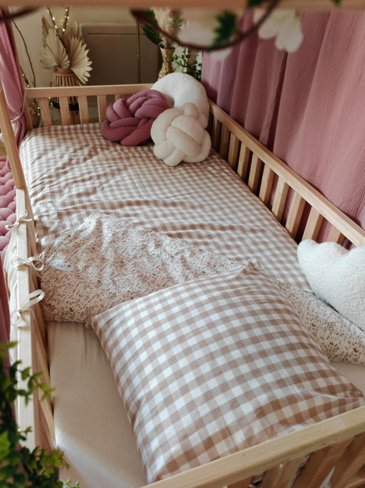 Parure de lit 1 personne 2 faces au choix - sur mesure