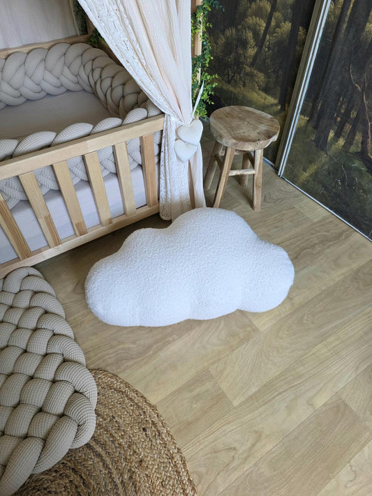 Pouf en forme de nuage - couleur au choix