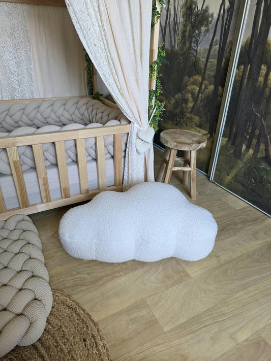 Pouf en forme de nuage - couleur au choix