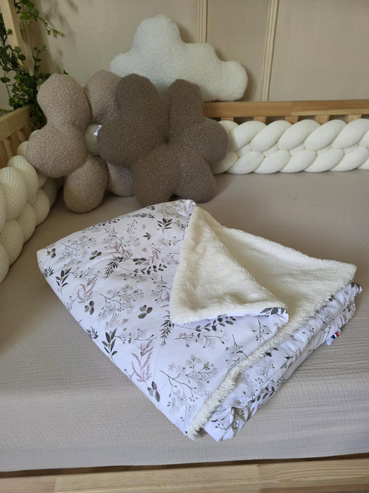 Sac de couchage Simple fleurs d'hiver 95cm