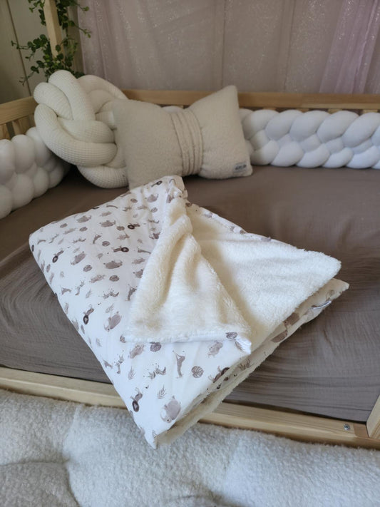 Sac de couchage Simple safari gris 95cm