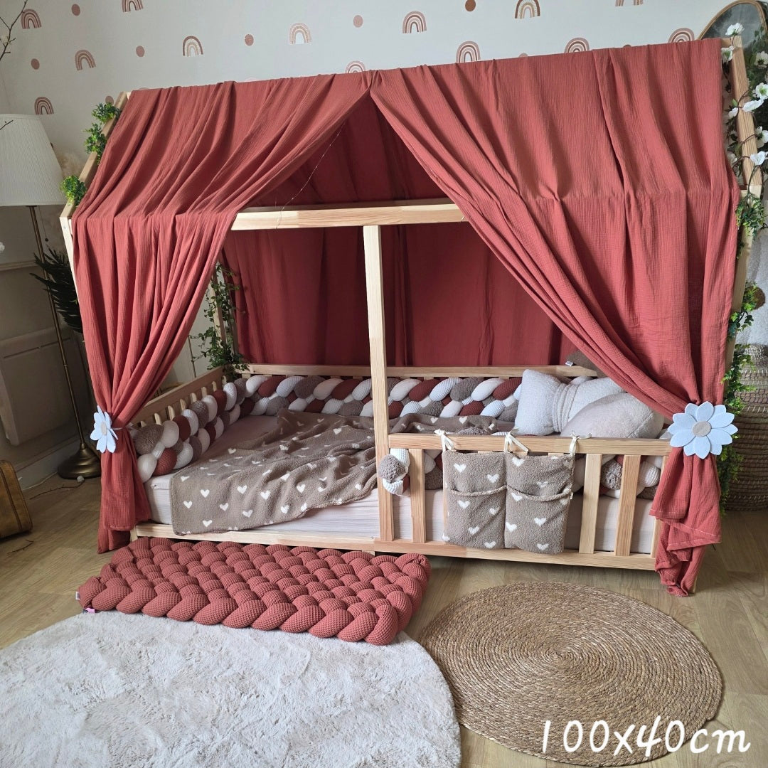 Grand tapis tressé - sur mesure