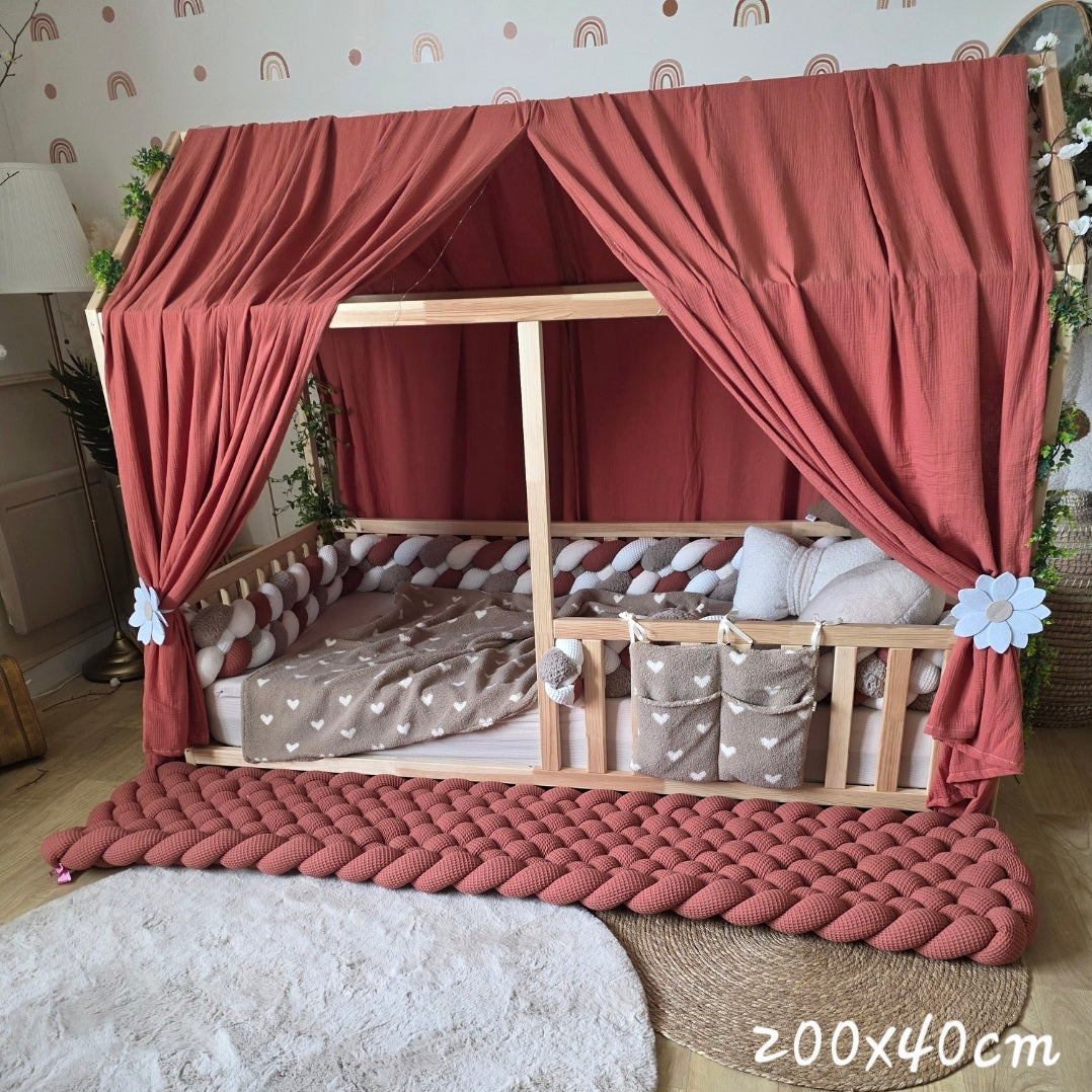 Grand tapis tressé - sur mesure