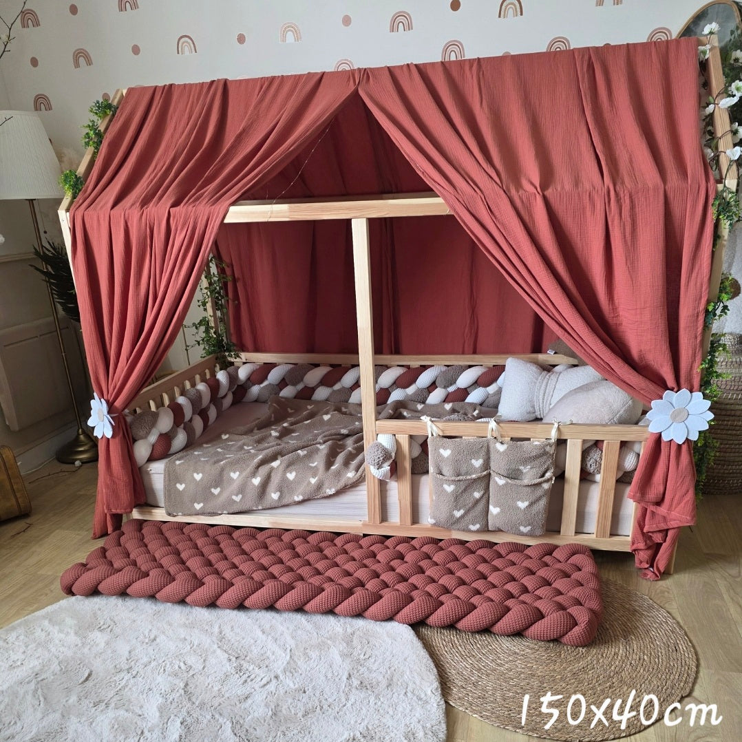 Grand tapis tressé - sur mesure