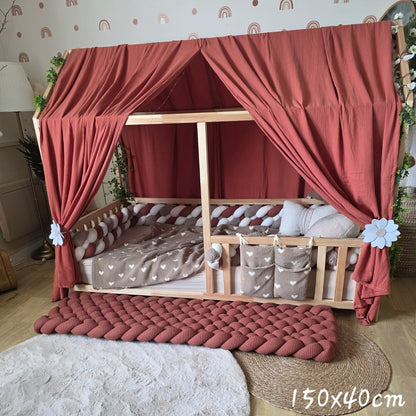 Grand tapis tressé - sur mesure
