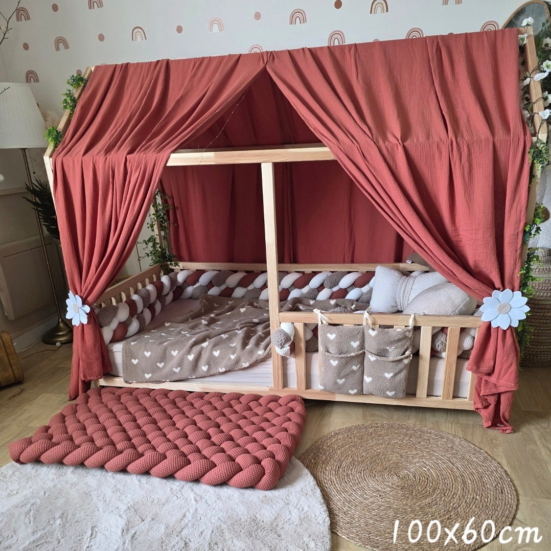Grand tapis tressé - sur mesure