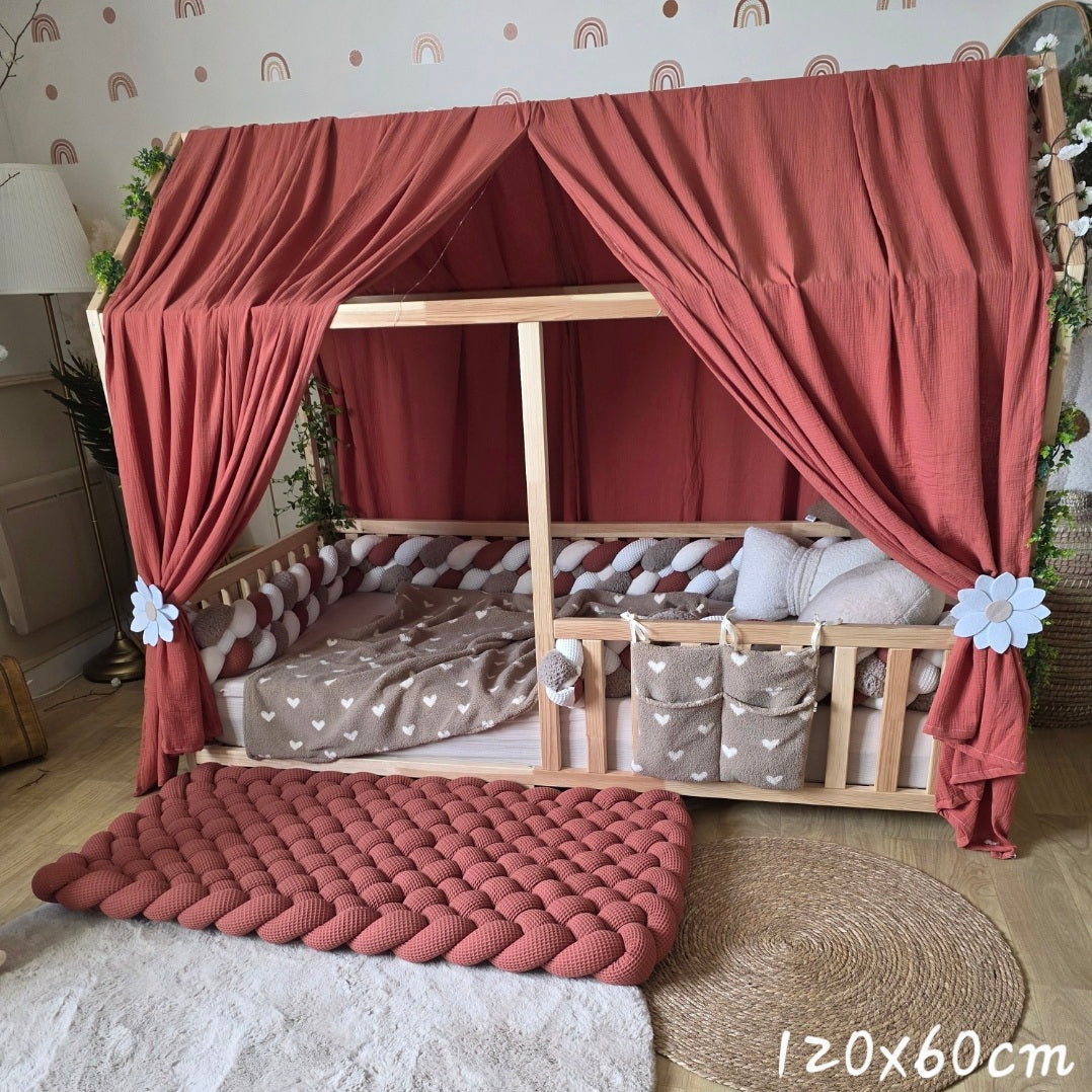 Grand tapis tressé - sur mesure