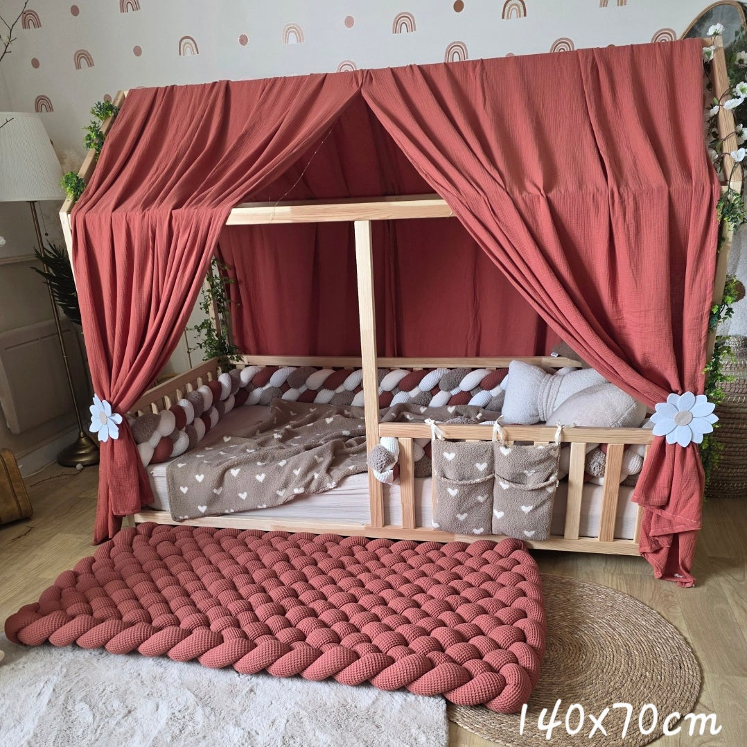 Grand tapis tressé - sur mesure