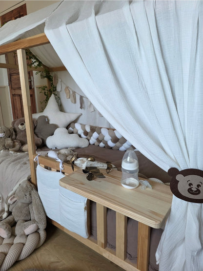 Table nuit pour lit cabane