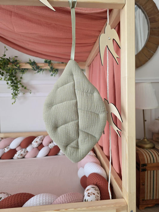 Suspension feuille - couleur au choix