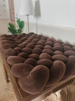 Tapis à langer tressé doudou chocolat