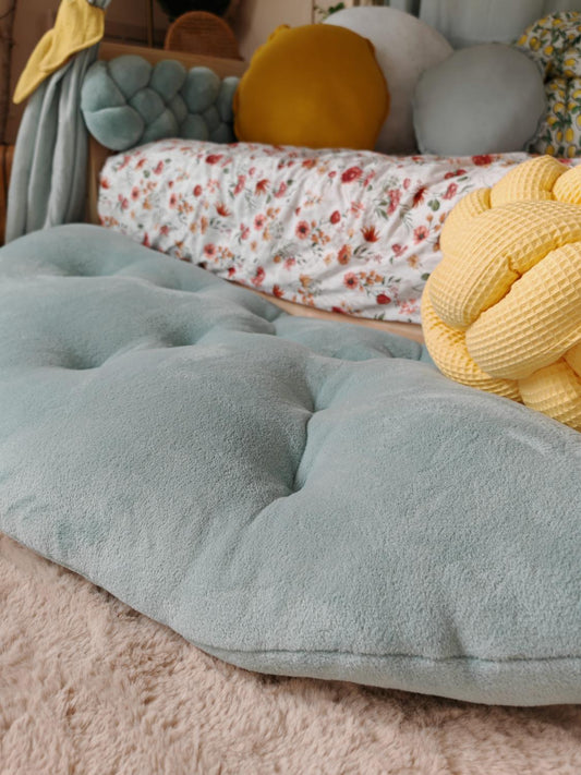 Tapis demi lune menthe