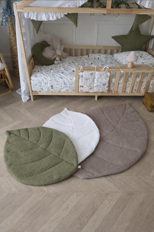 Tapis feuille  - couleur et taille au choix